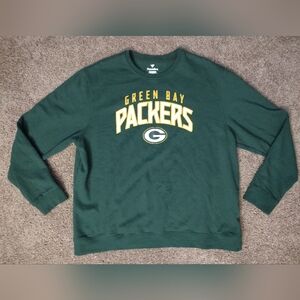 Fanatics Green Bay Packers Green Crewneck Sweater 2XL